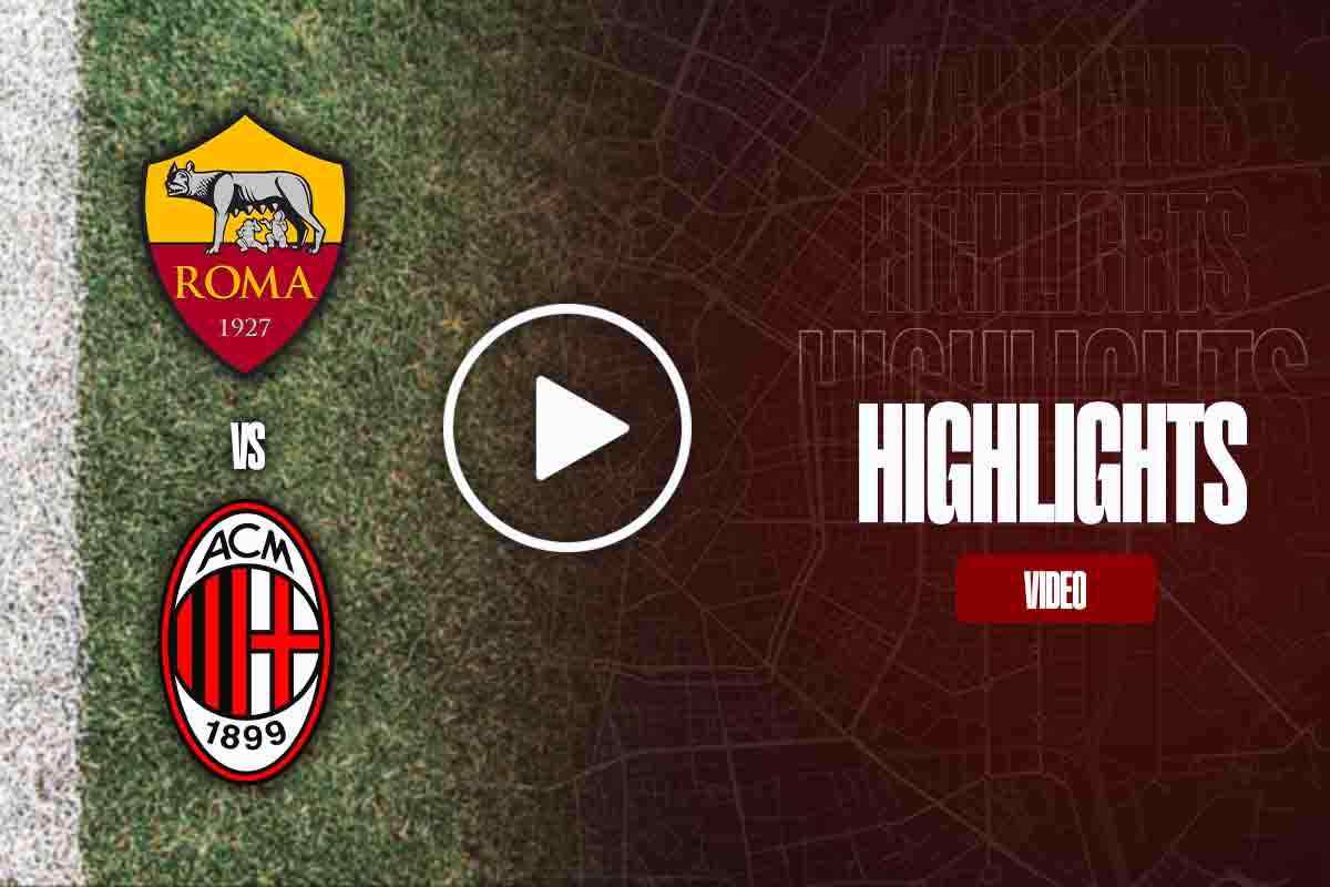 Roma Milan video highlights Europa League