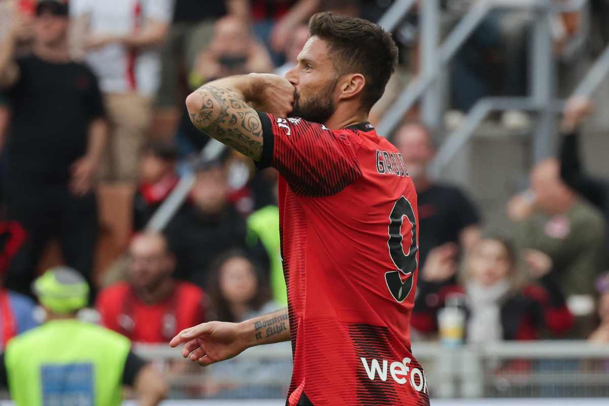 Olivier Giroud lascerà il Milan: è ufficiale