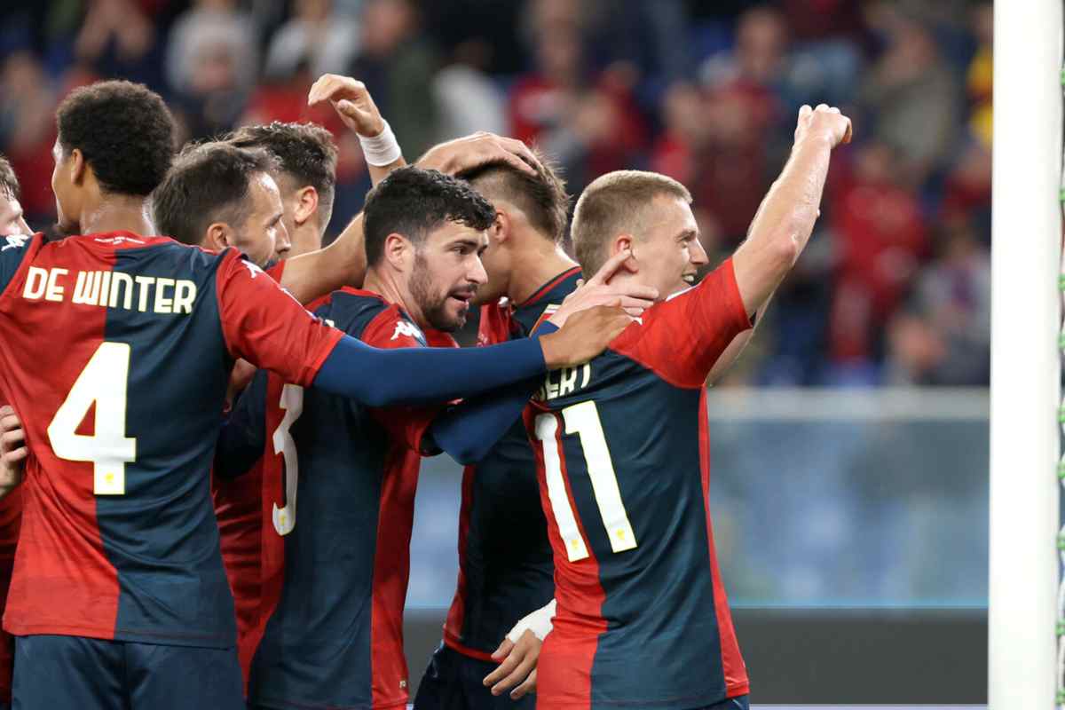Gudmundsson rischia Milan-Genoa