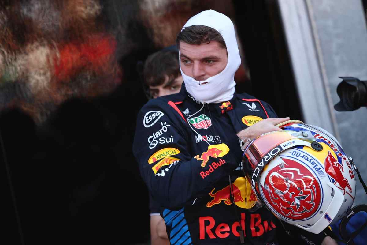 Max Verstappen trema