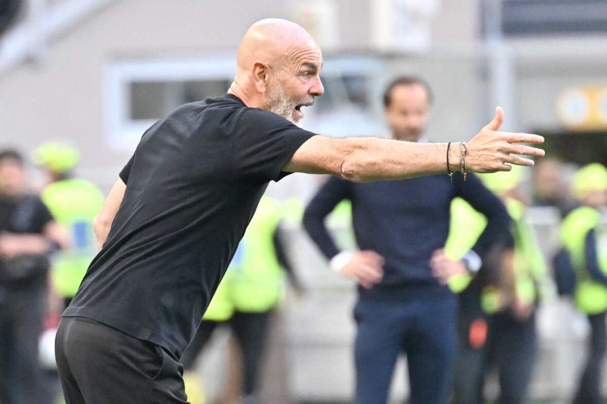 Pioli intervista dopo Milan-Genoa