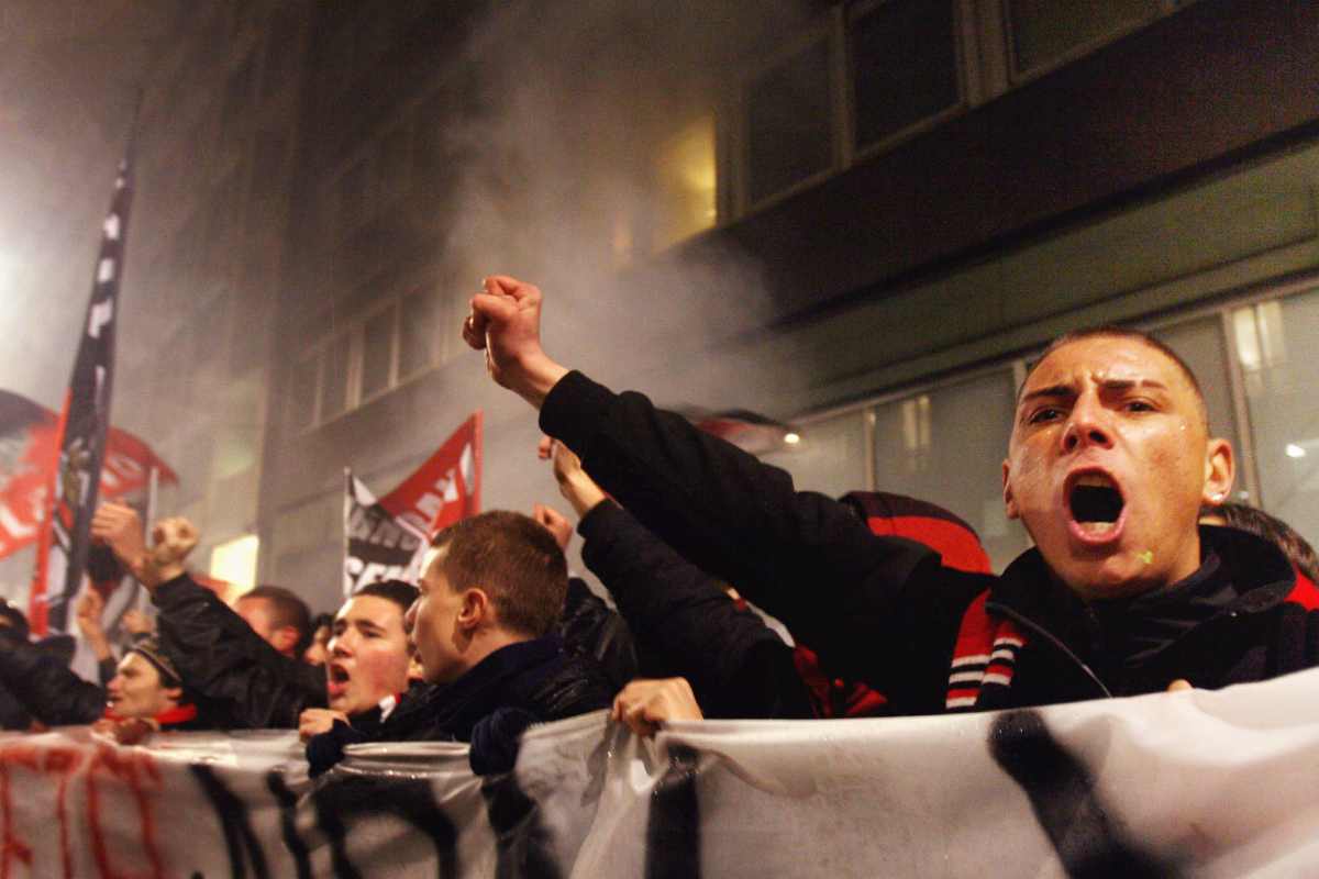 Milan protesta tifosi addio Kakà City