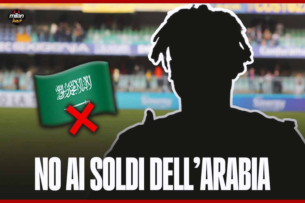 No all'Arabia Saudita per il Milan