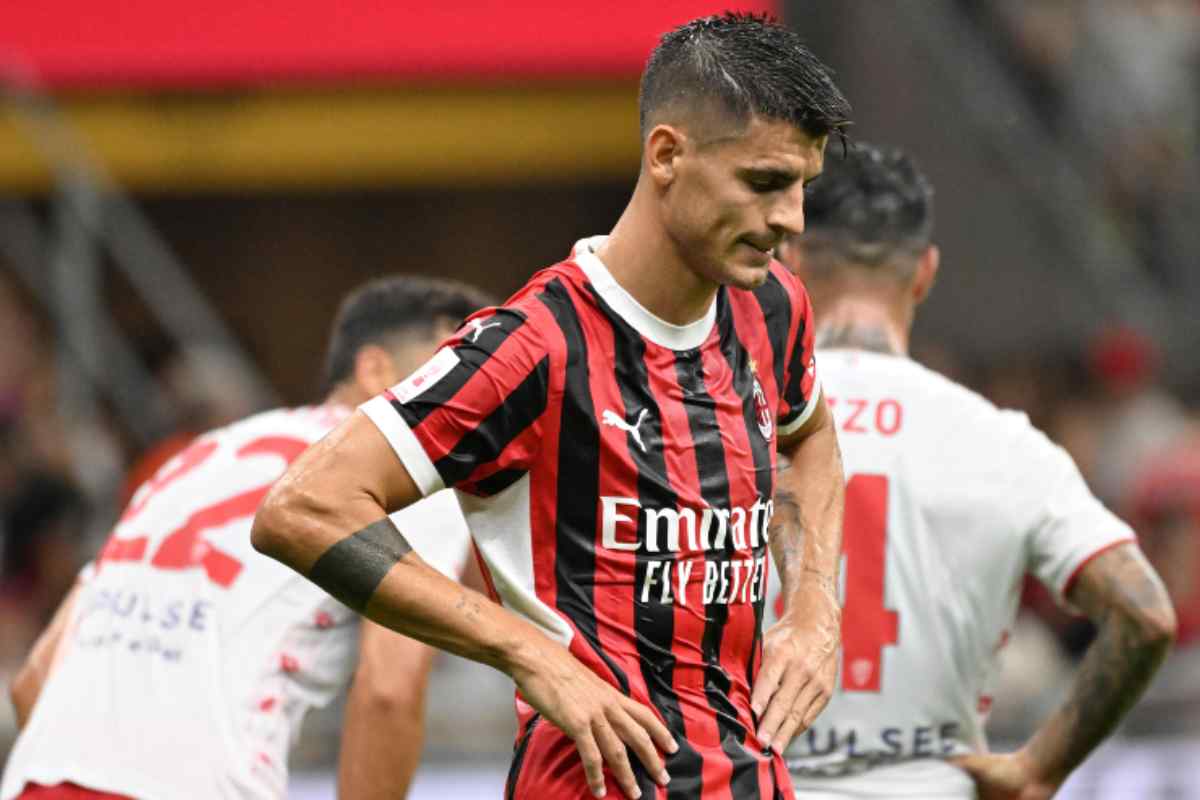 Infortunio Morata Milan