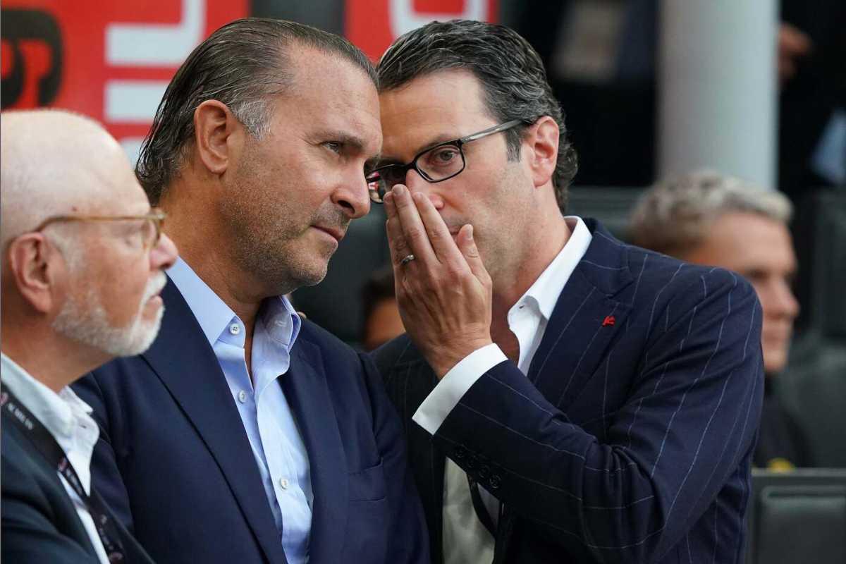 Gerry Cardinale e Gordon Singer a San Siro