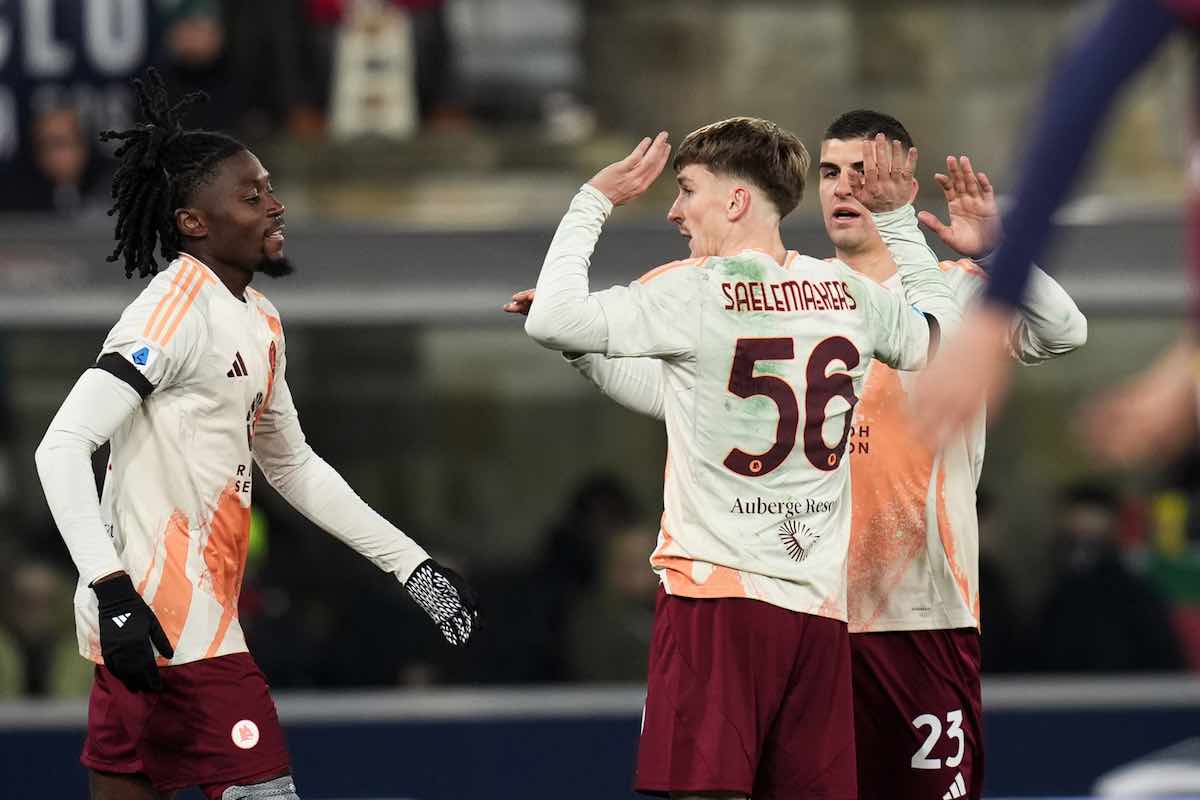 Saelemaekers non esulta dopo il gol al Bologna