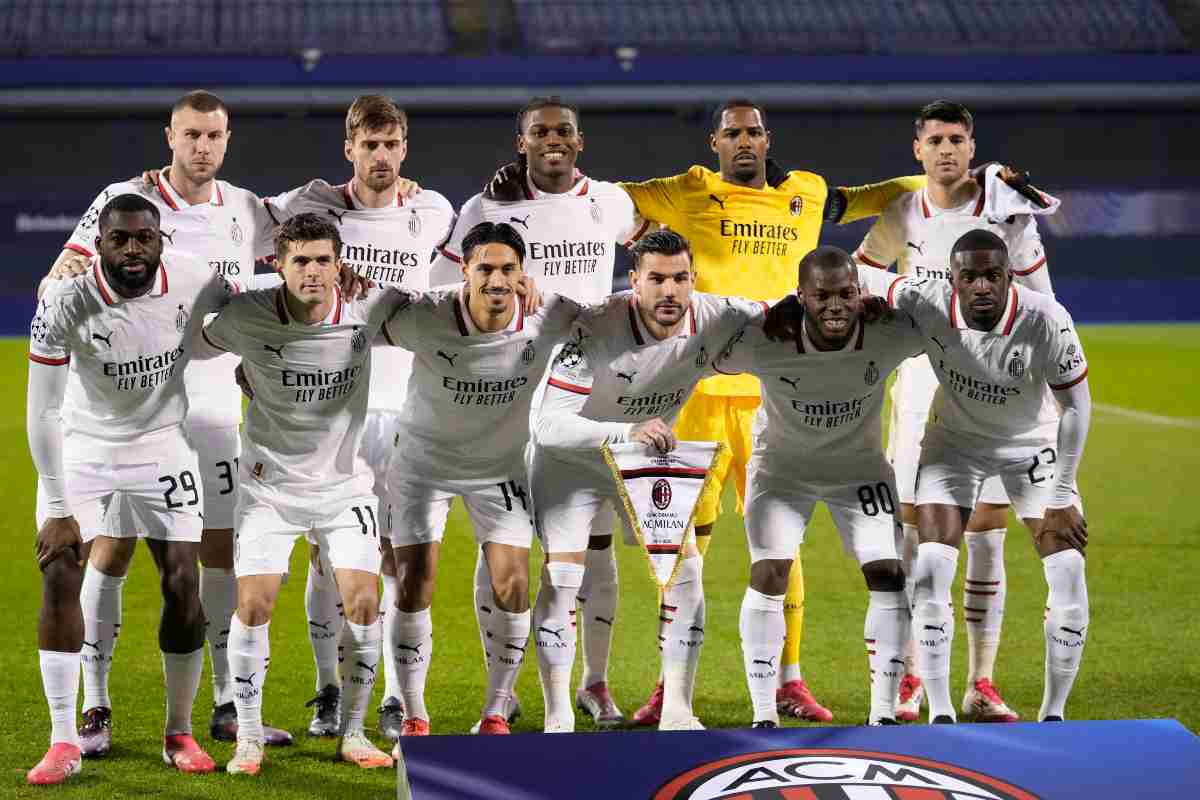 Formazione Milan