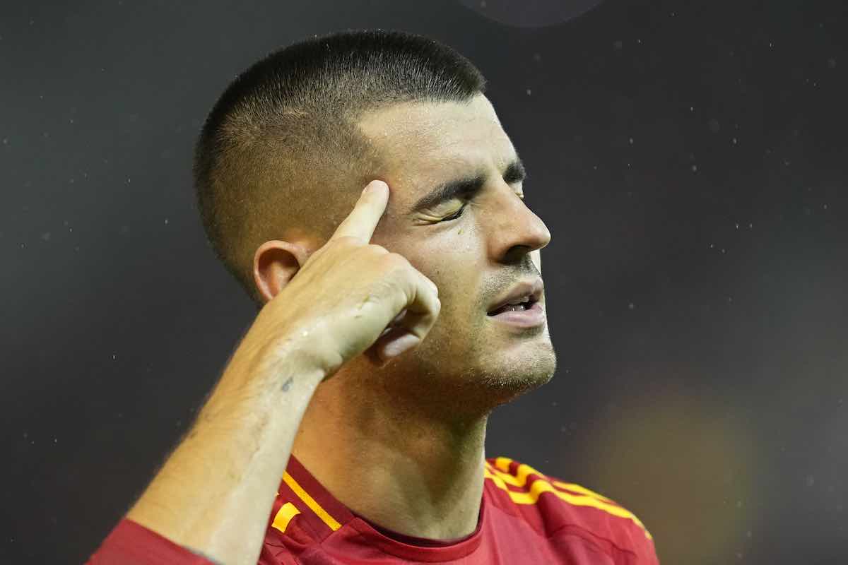 Morata con la maglia della Spagna