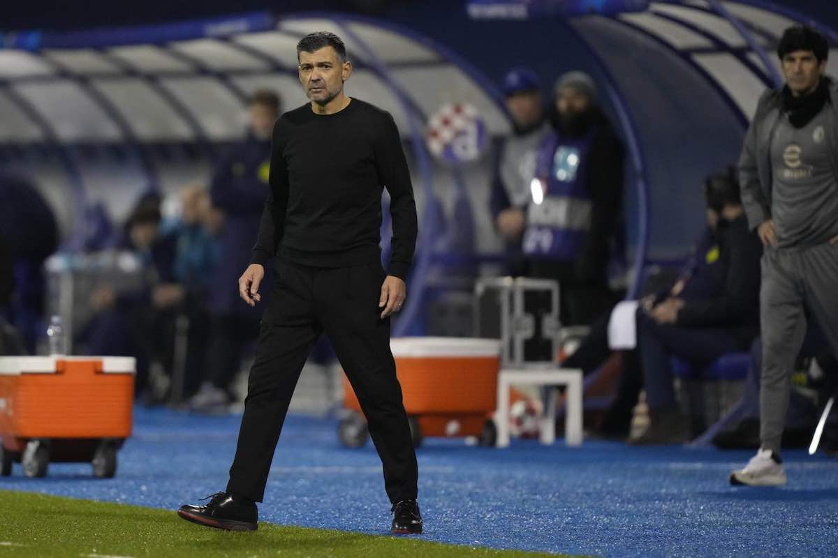 Sergio Conceiçao durante la partita contro la Dinamo Zagabria