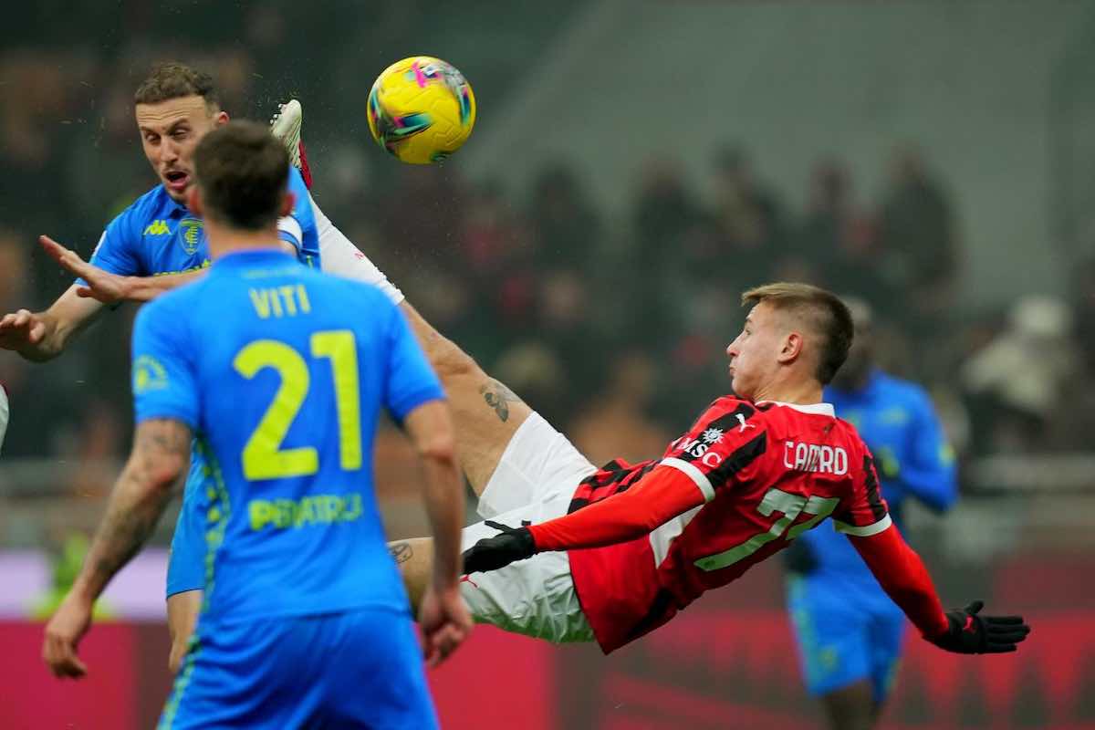 Milan-Empoli a San Siro