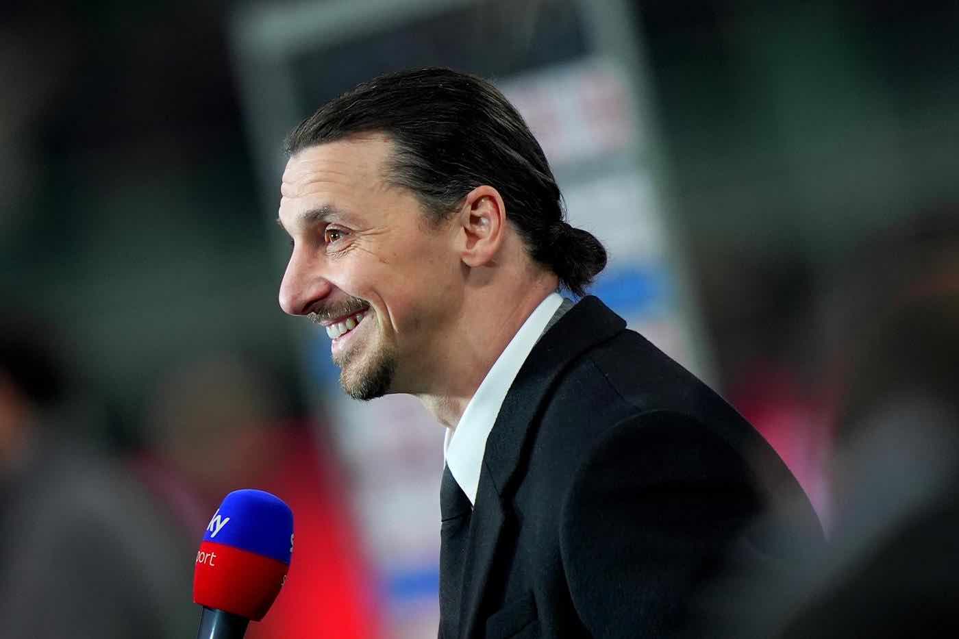 Ibrahimovic ai microfoni di Sky Sport