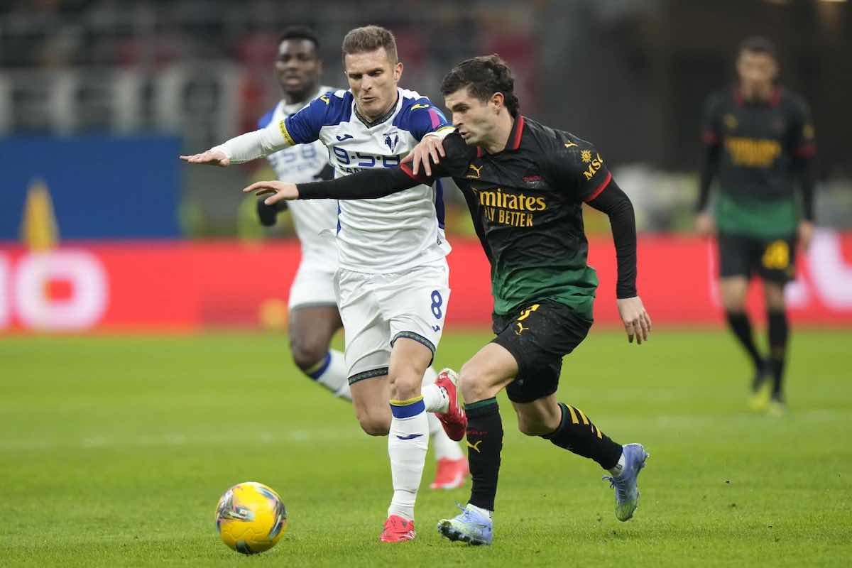 Pulisic esulta dopo il gol