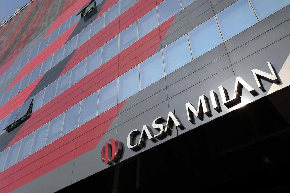 La sede del Milan in via Aldo Rossi