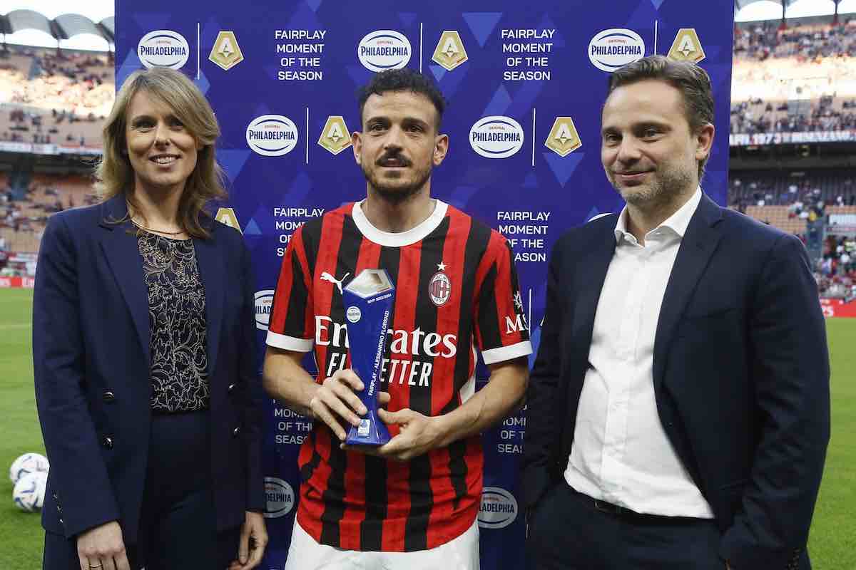 Florenzi premiato come miglior giocatore