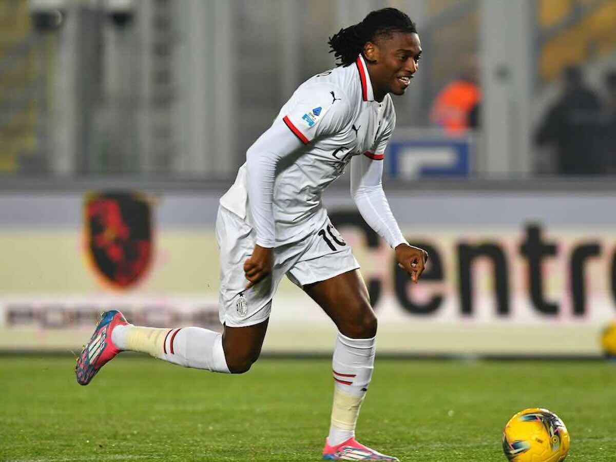 leao durante una partita