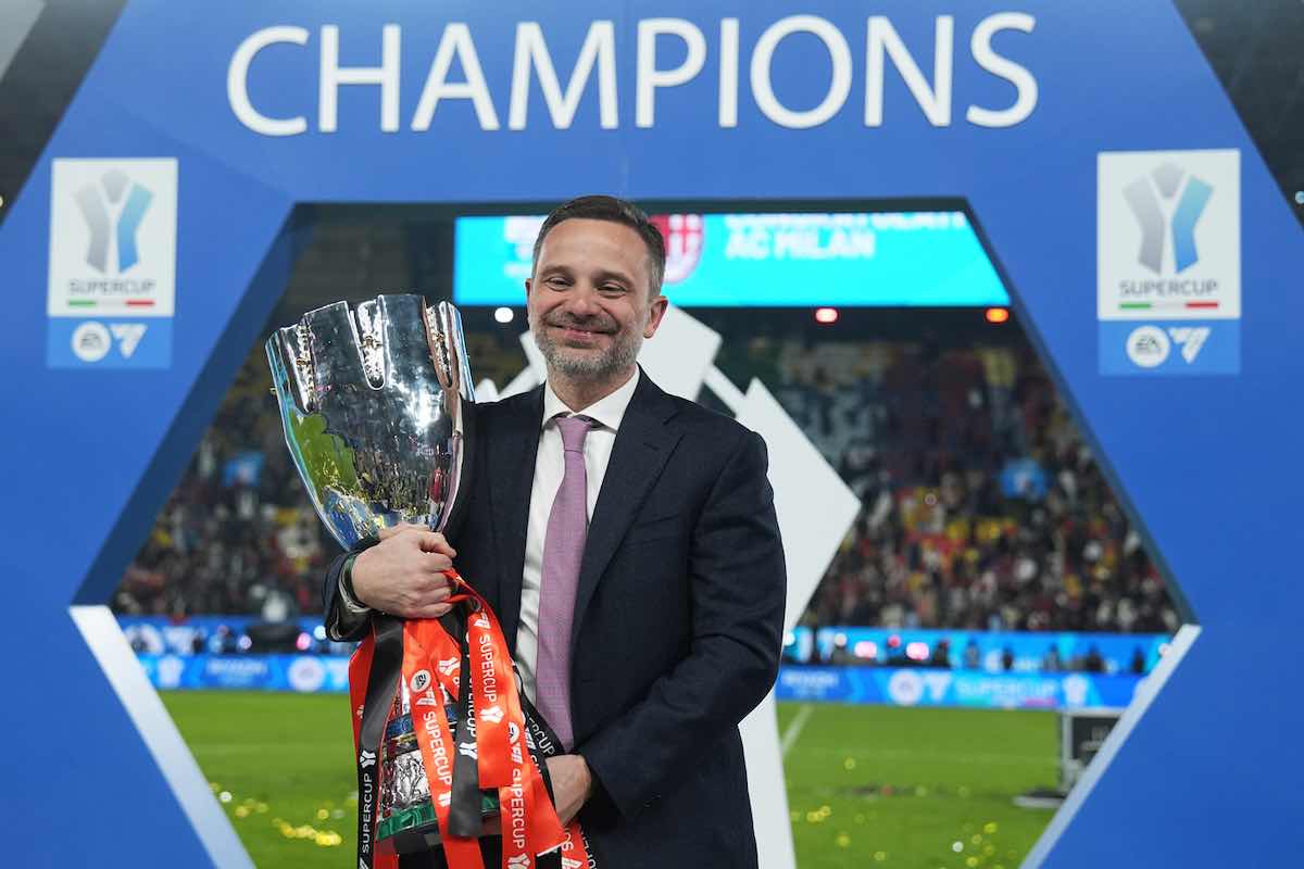 Furlani con la Supercoppa italiana