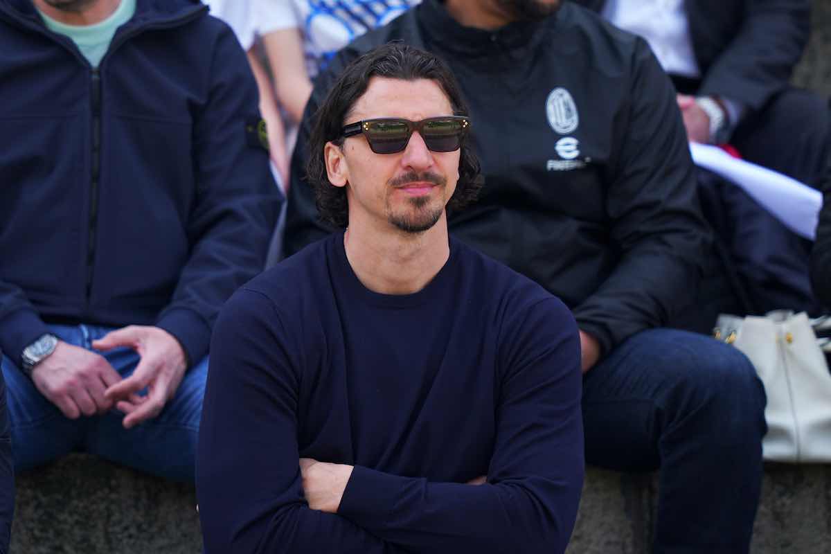 Ibrahimovic in tribuna