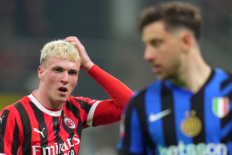 Alex Jimenez in azione durante il derby