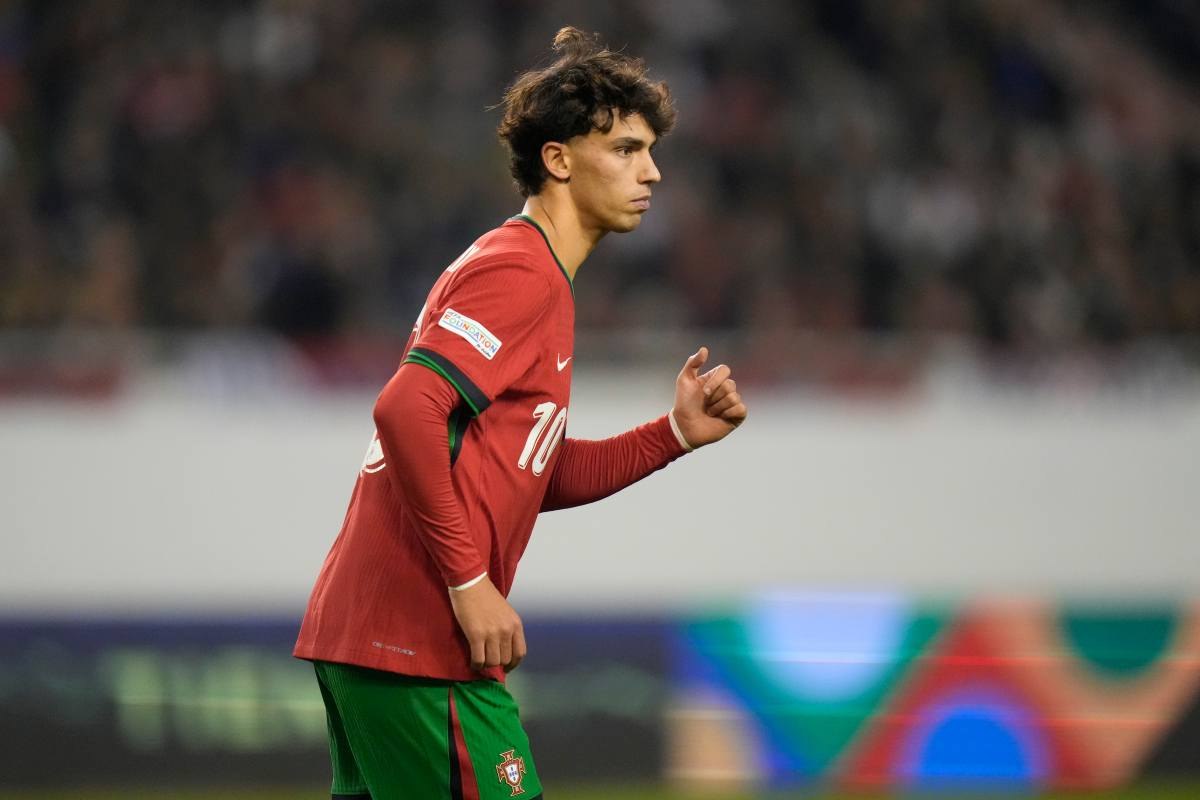 Joao Felix con la maglia del Portogallo