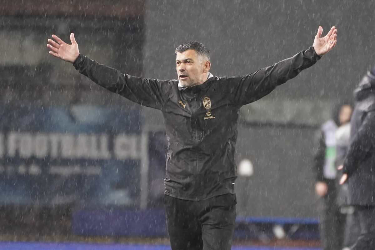 Conceicao con le braccia larghe