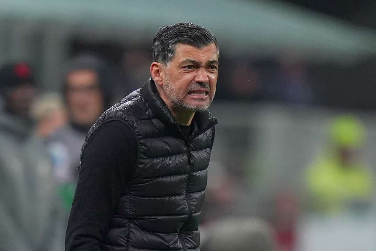 Conceicao arrabbiato a bordo campo