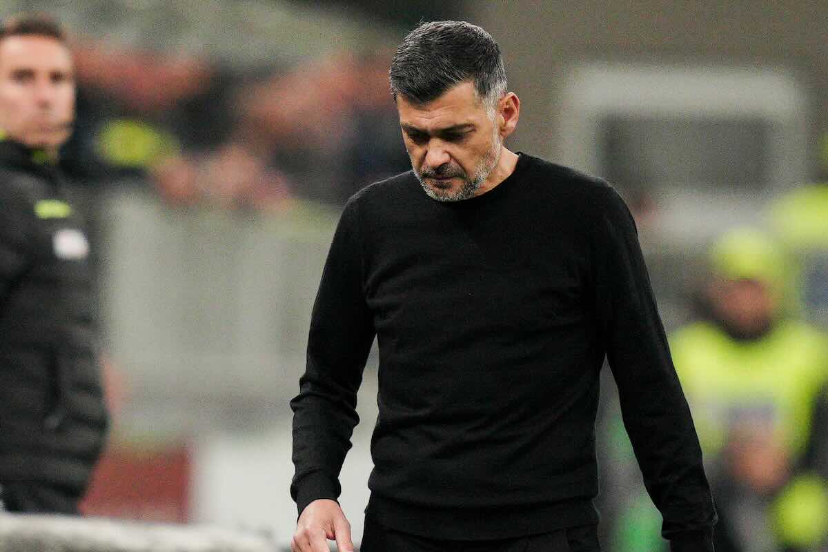 Conceicao con la testa bassa