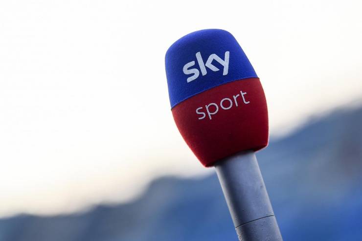 Il microfoni di Sky Sport