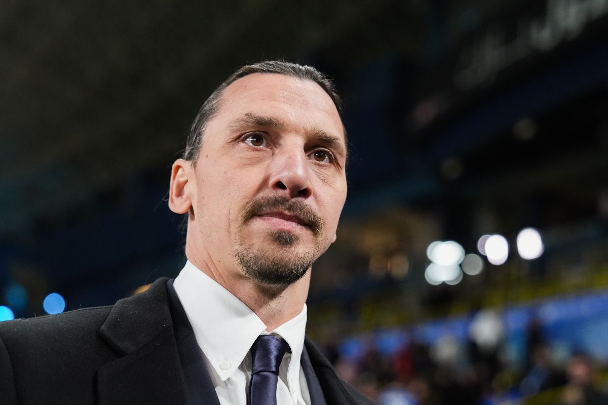 Il dirigente del Milan Zlatan Ibrahimovic