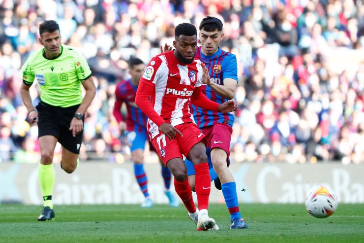 Thomas Lemar, giocatore dell'Atletico Madrid