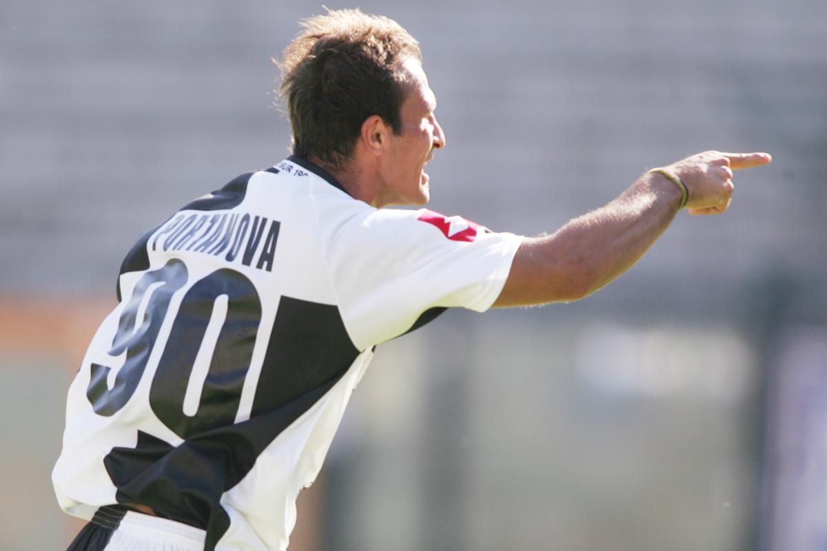 Daniele Portanova ai tempi del Siena