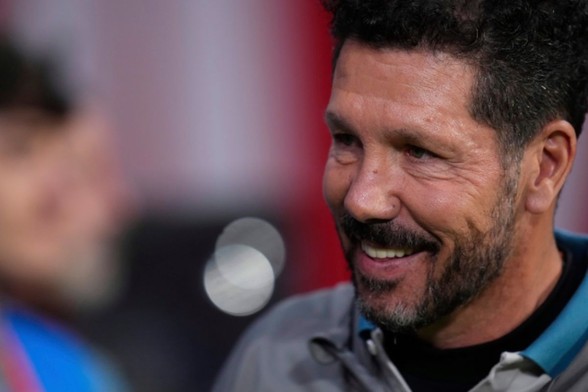 Diego Simeone, tecnico dell'Atletico Madrid