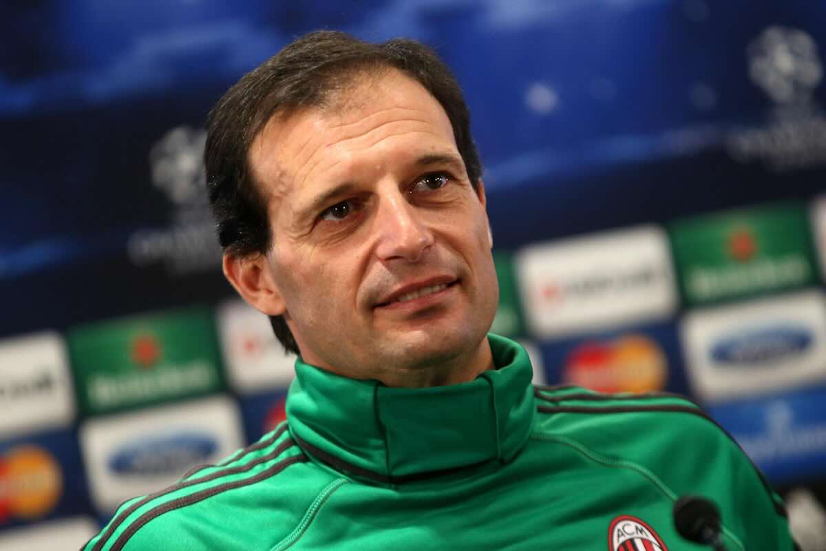 Allegri in conferenza stampa