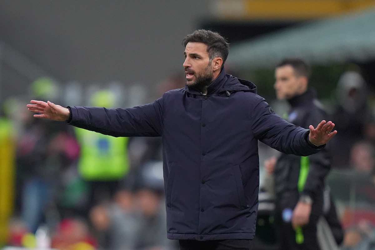 Cesc Fabregas a San Siro