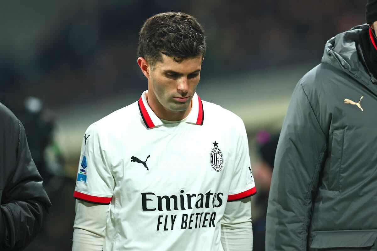 Pulisic esce dal campo