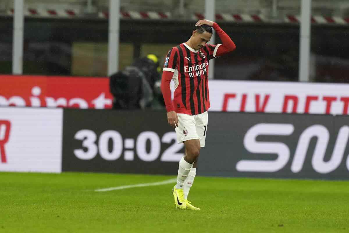 Reijnders con le mani nei capelli