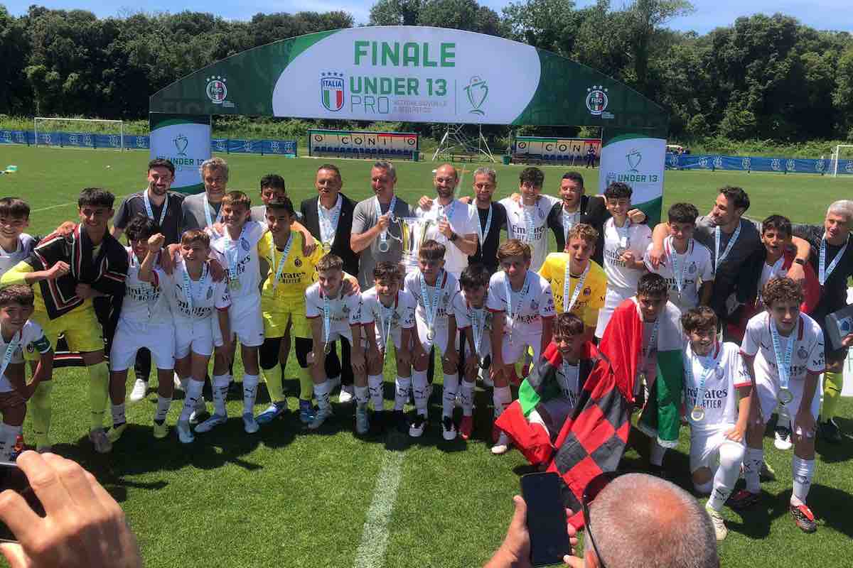 Milan Under 13 Campione d'Italia