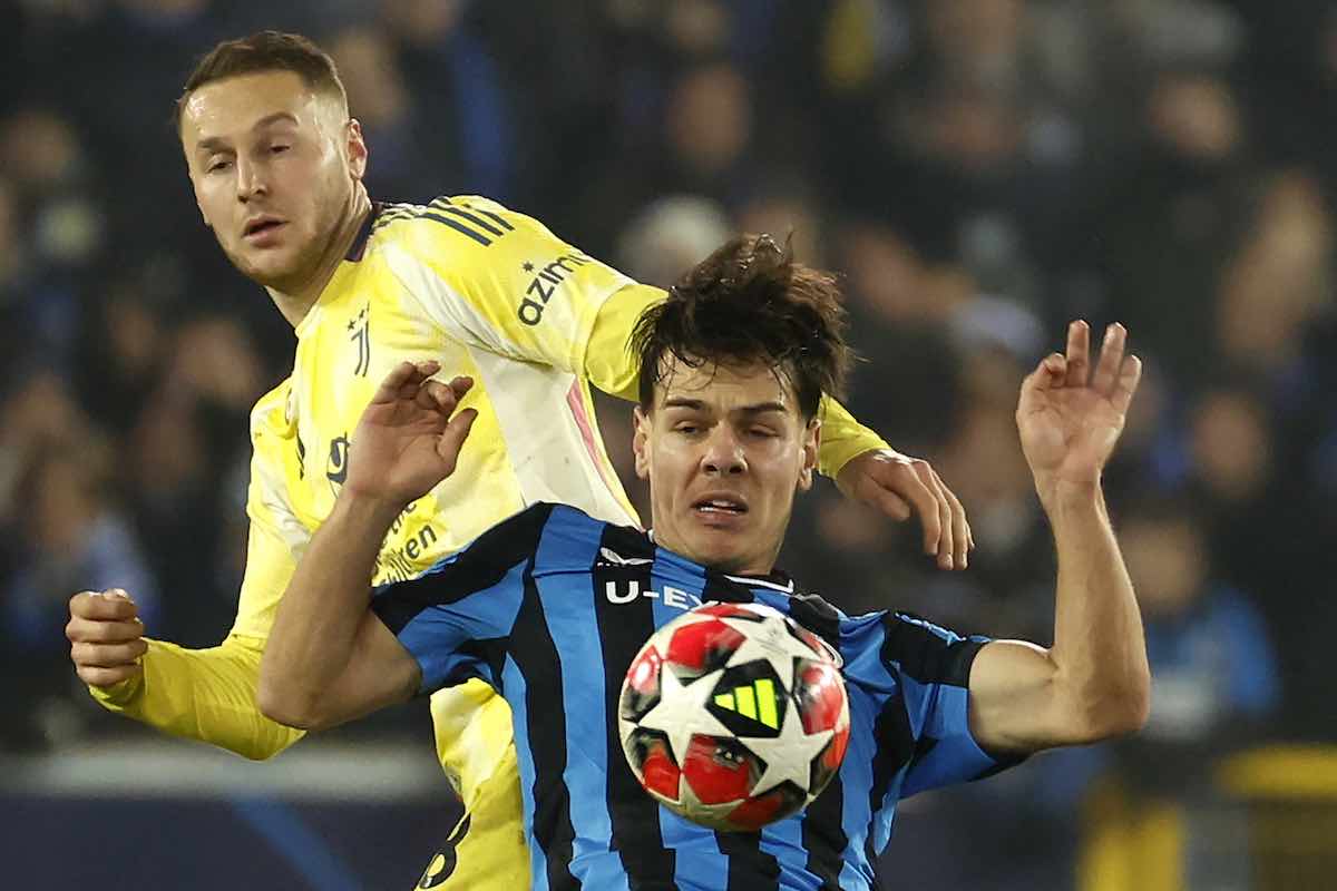 Ardon Jashari nel corso del match contro la Juve