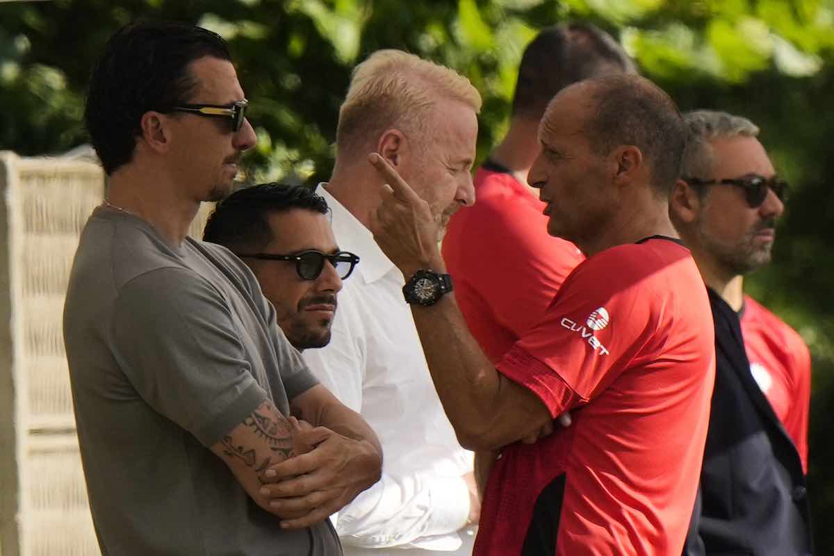 Allegri a Milanello