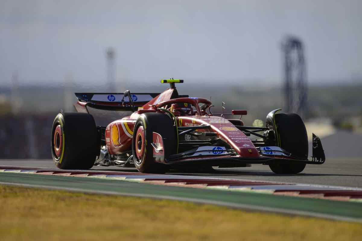 Ferrari in pista