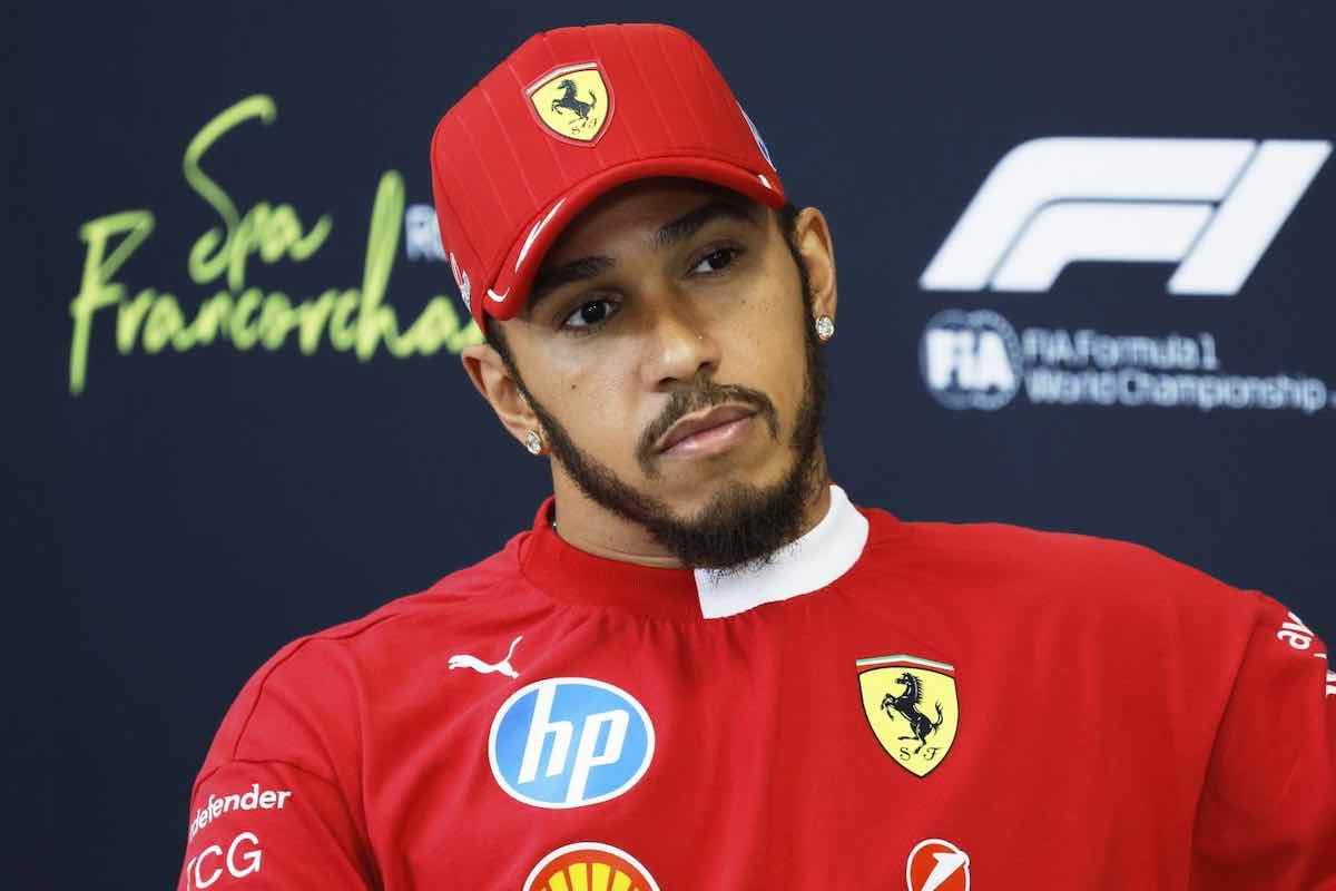Lewis Hamilton deluso