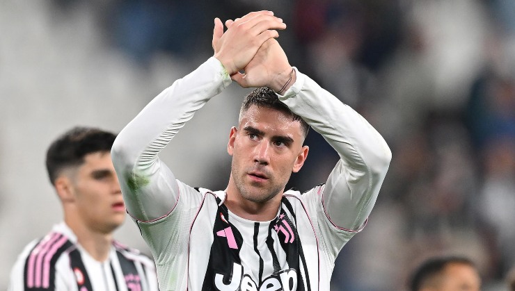 Dusan Vlahovic, attaccante della Juventus