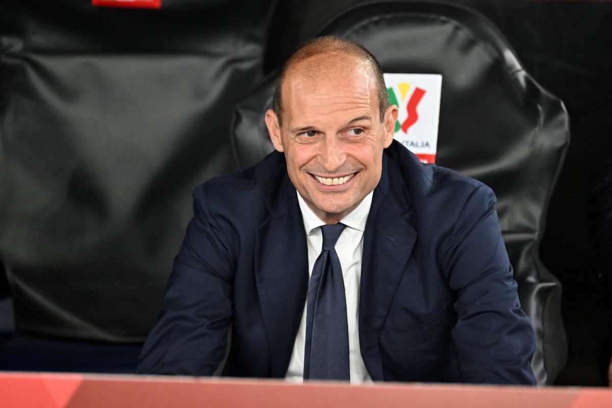 Massimiliano Allegri sorridente