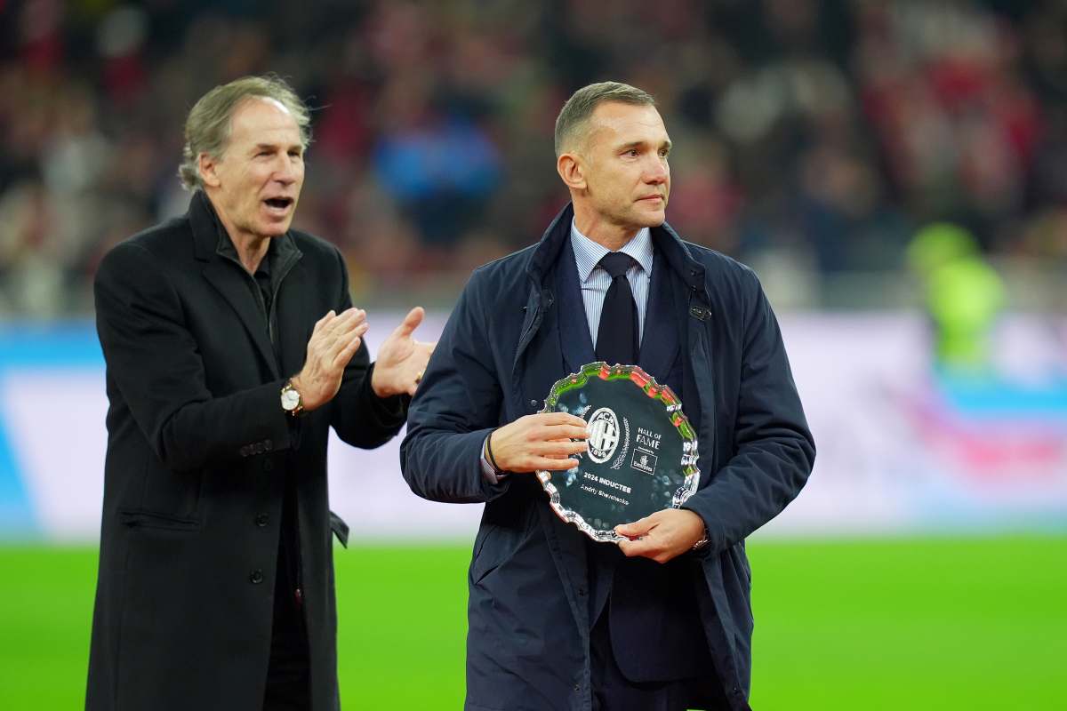 Baresi con Shevchenko