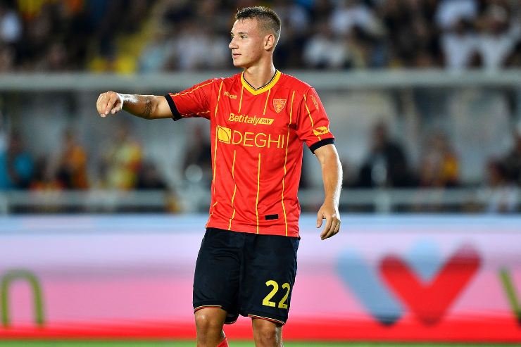 Francesco Camarda attaccante del Lecce