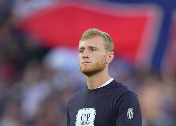 Tommaso pobega centrocampista del Bologna