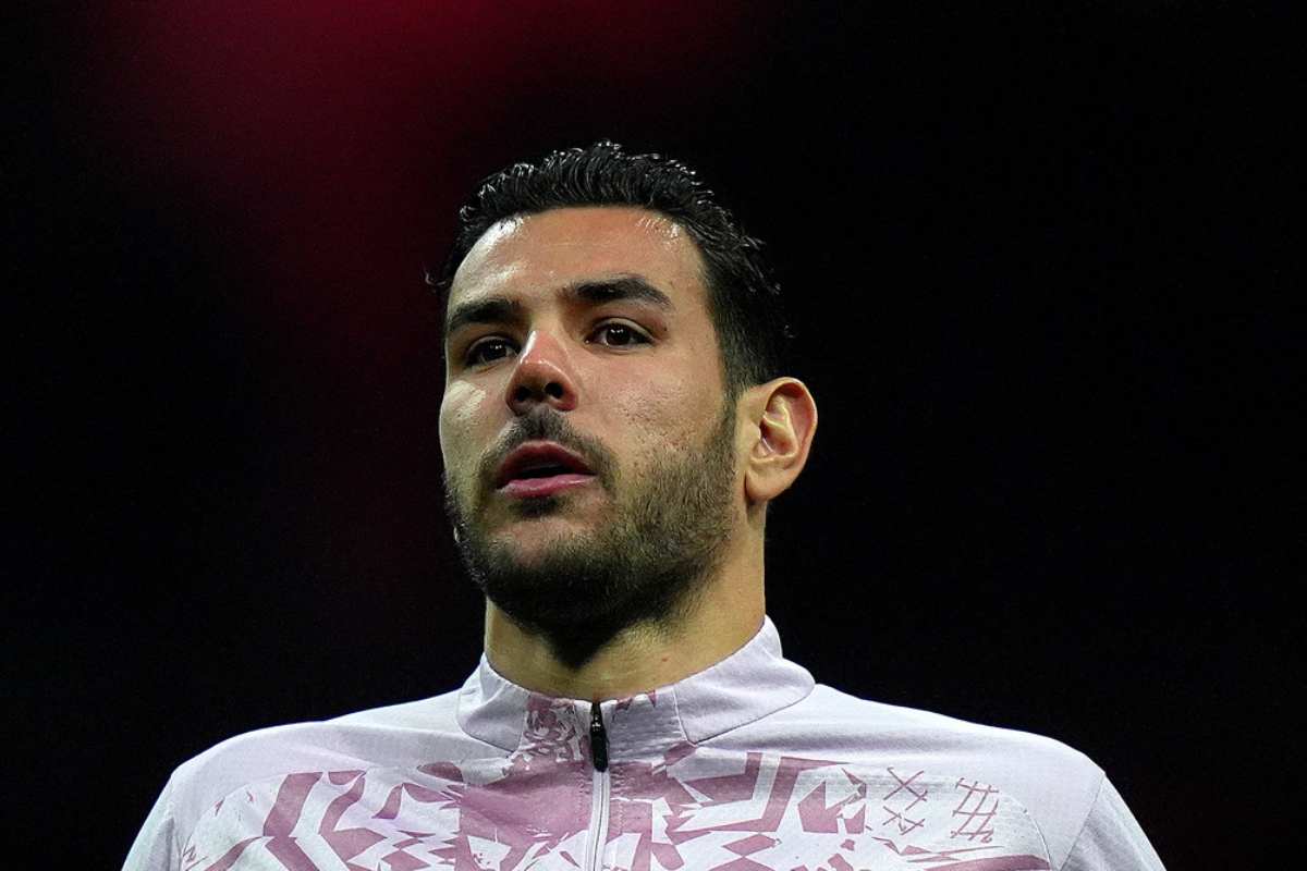 Theo Hernandez terzino dell'Al Hilal durante una partita