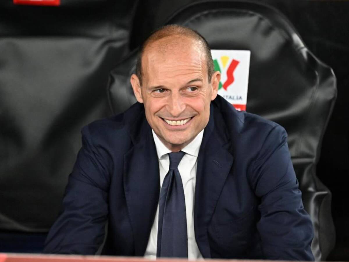 Allegri sorridente