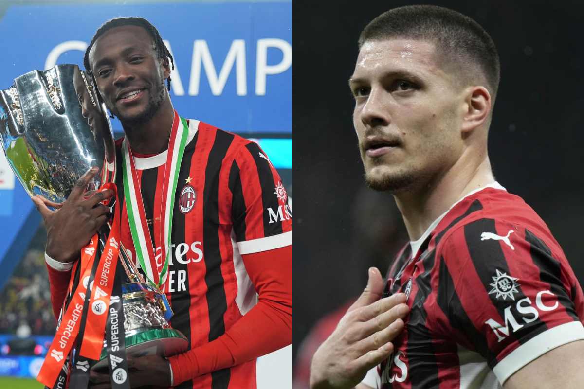 Tammy Abraham e Luka Jovic attaccanti del Milan