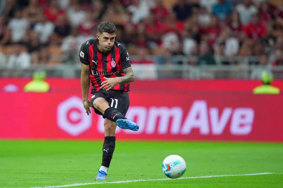 Pulisic calcia verso la porta