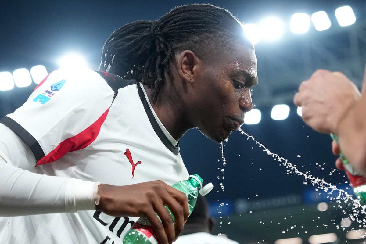 Rafael Leao infortunato in Atalanta-Milan